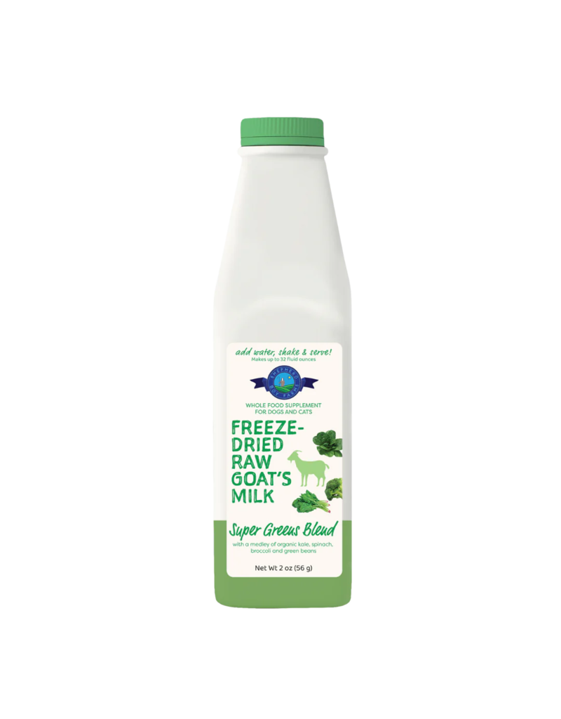 Shepherd Boy Farms Shepherd Boy Farms Topper | Freeze Dried Super Greens Goat Milk 2 oz
