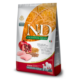 Farmina Pet Foods Farmina Ancestral Grain Dog Kibble | Senior Chicken & Pomegranate 26.5 lb