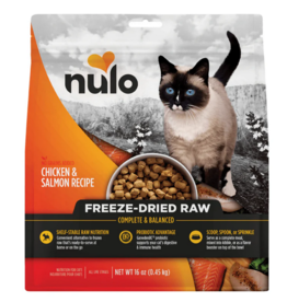 Nulo Nulo Grain-Free Cat Freeze-Dried Raw Chicken & Salmon 16 oz