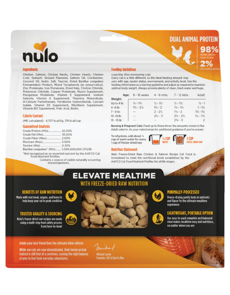 Nulo Nulo Grain-Free Cat Freeze-Dried Raw Chicken & Salmon 5.5 oz