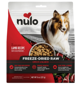 Nulo Nulo Freeze Dried Dog Food | Lamb & Raspberries Recipe 8 oz