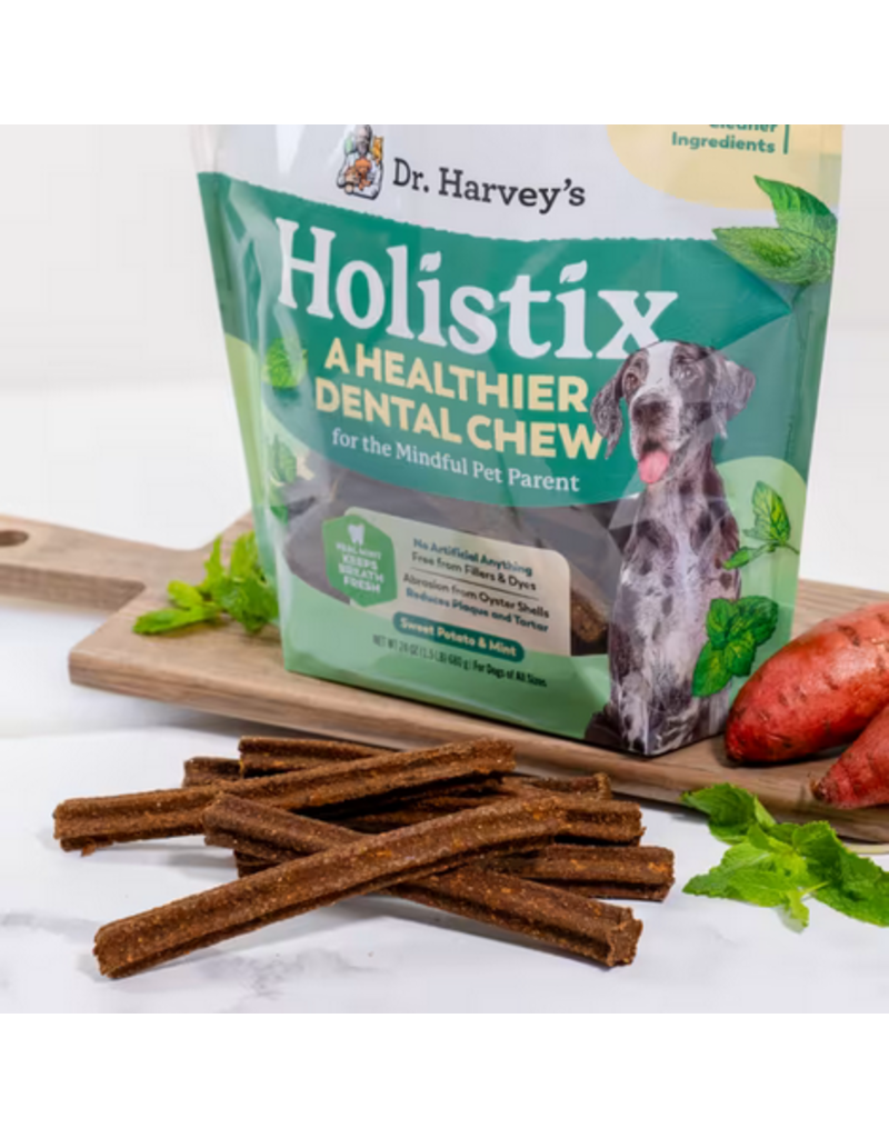 Dr. Harvey's Dr. Harvey's Dog Dental Chews | Holistix Sweet Potato & Mint 24 oz