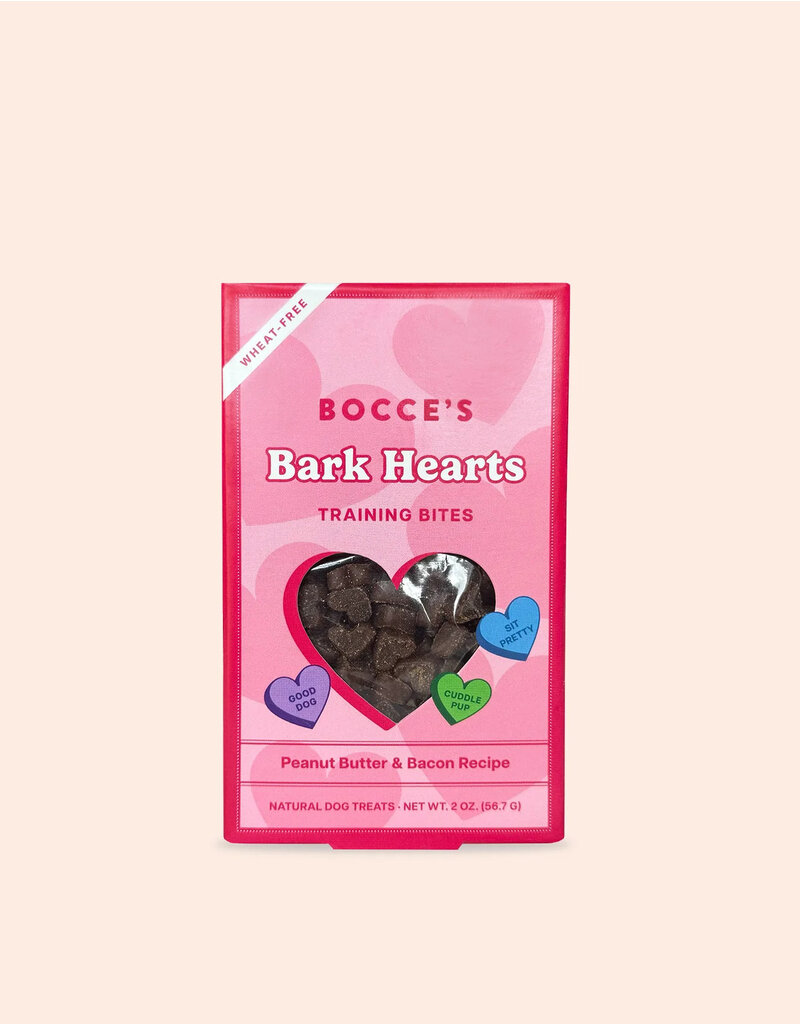 Bocce's Bakery Bocce'sBocce's Bakery Valentine's Day Soft & Chewy Dog Treats | Bark Hearts 6 oz Bakery Valentine's Day Soft & Chewy Dog Treats | Bark Hearts 6 oz