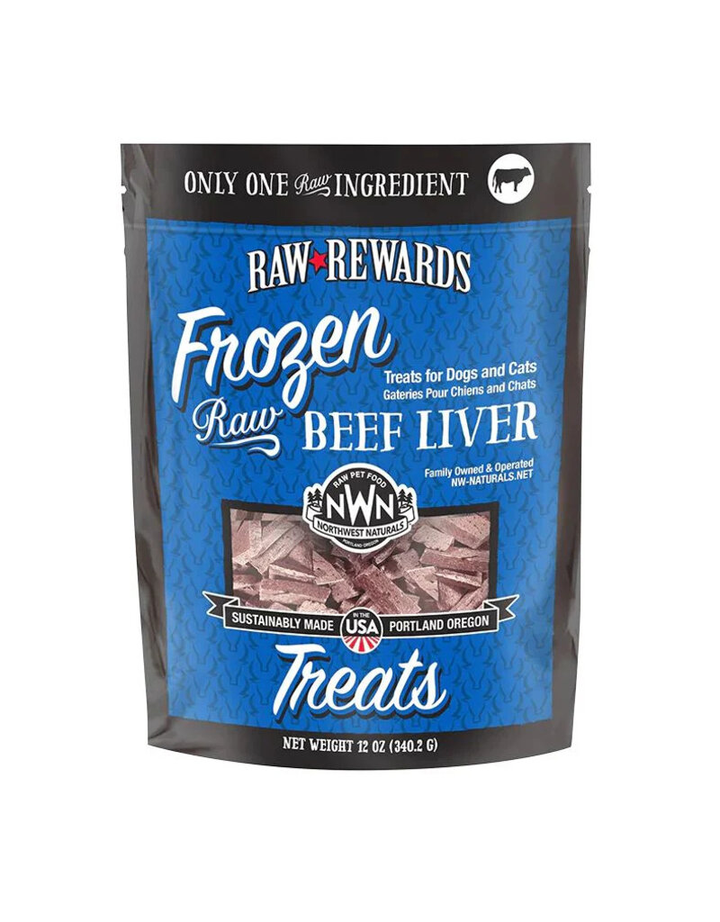 Northwest Naturals Northwest Naturals | Cat & Dog Frozen Beef Liver Treat 12 oz (*Frozen Products for Local Delivery or In-Store Pickup Only. *)