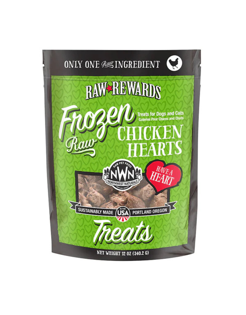 Northwest Naturals Northwest Naturals | Cat & Dog Frozen Chicken Heart Treat 12 oz (*Frozen Products for Local Delivery or In-Store Pickup Only. *)