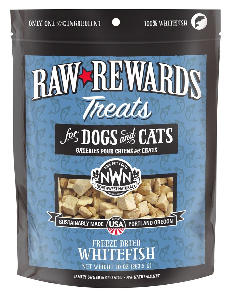 Northwest Naturals Northwest Naturals Raw Rewards Treats | Whitefish 10 oz