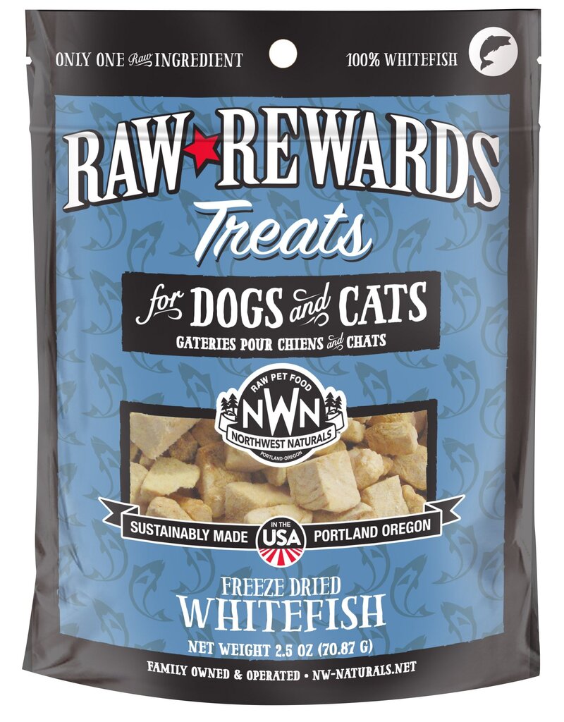 Northwest Naturals Northwest Naturals Raw Rewards Treats |  Whitefish 2.5 oz