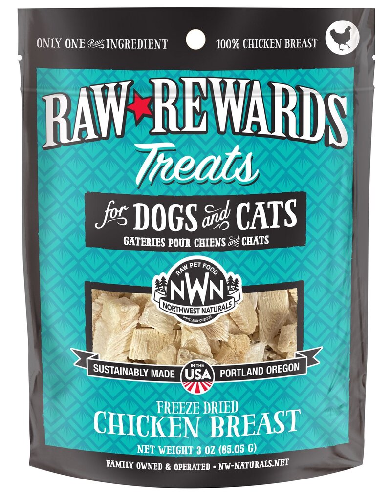 Northwest Naturals Northwest Naturals Raw Rewards Treats | Chicken Breast 3 oz