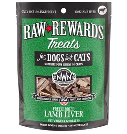 Northwest Naturals Northwest Naturals Raw Rewards Treats | Lamb Liver 3 oz