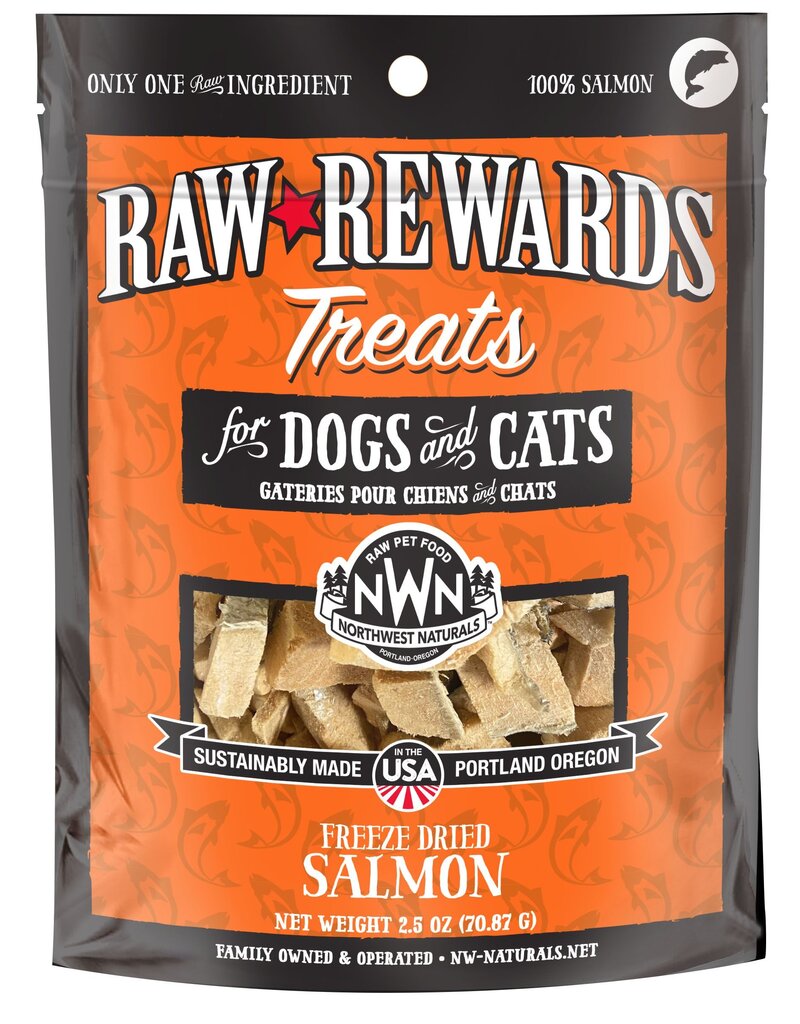 Northwest Naturals Northwest Naturals Raw Rewards Treats | Salmon 2.5 oz