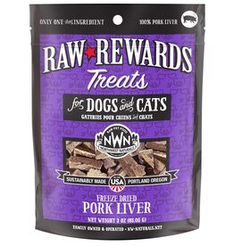 Northwest Naturals Northwest Naturals Raw Rewards Treats | Pork Liver 3 oz