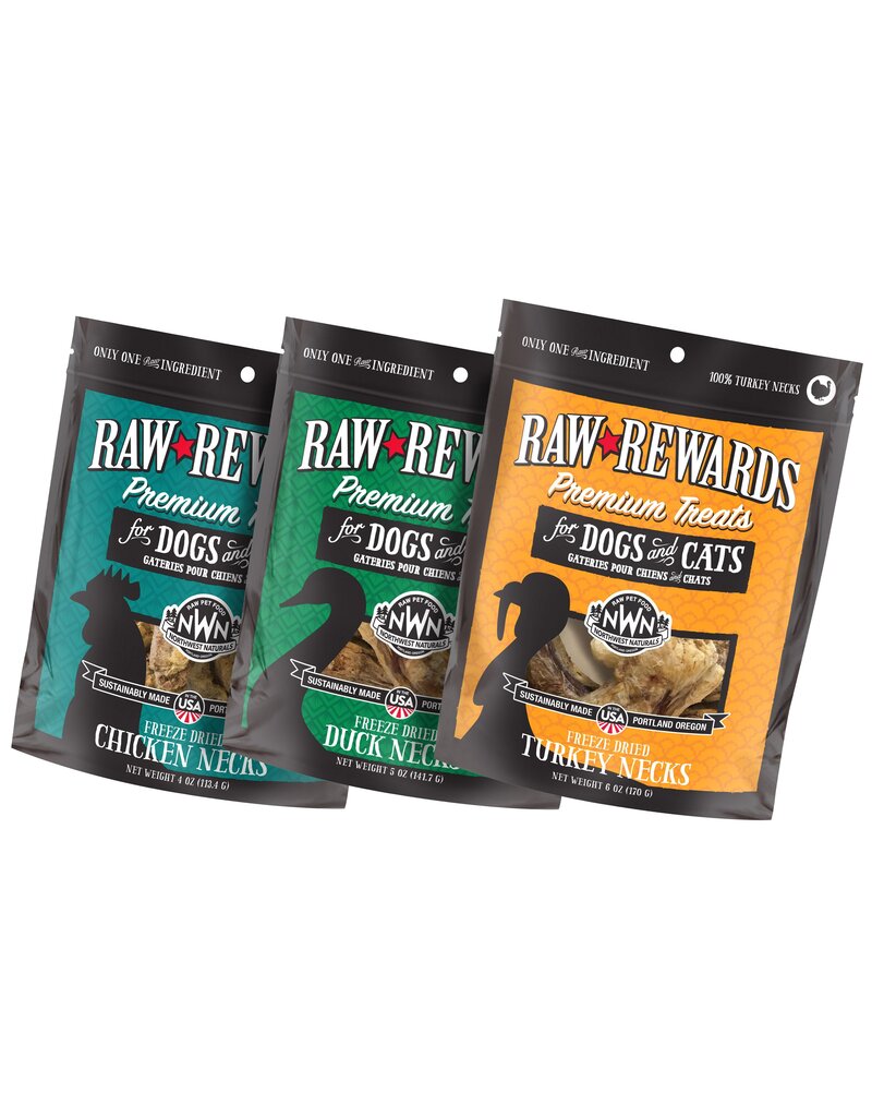 Northwest Naturals Northwest Naturals Raw Rewards Treats | Duck Necks 6 ct