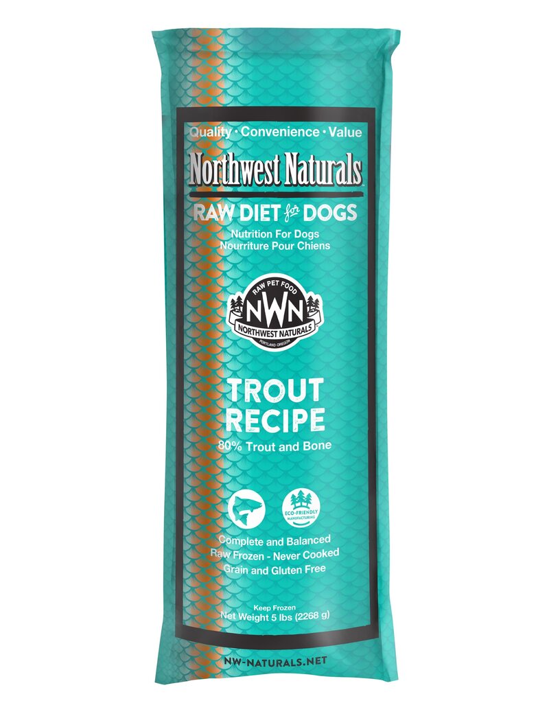 Northwest Naturals Northwest Naturals Frozen Chub | Trout 5 lb CASE
