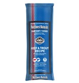 Northwest Naturals Northwest Naturals Frozen Chub | Beef & Trout 5 lb CASE (*Frozen Products for Local Delivery or In-Store Pickup Only. *) CASE