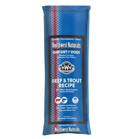 Northwest Naturals Northwest Naturals Frozen Chub | Beef & Trout 5 lb CASE (*Frozen Products for Local Delivery or In-Store Pickup Only. *)