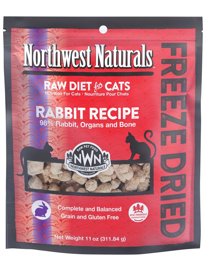 Northwest Naturals Northwest Naturals Freeze Dried Cat Food | Rabbit 11 oz