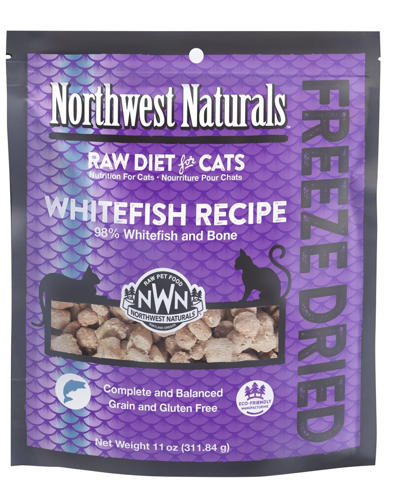 Northwest Naturals Northwest Naturals Freeze Dried Cat Food | Whitefish 11 oz