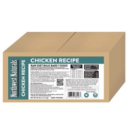 Northwest Naturals Northwest Naturals Frozen Bars Chicken 25 lb CASE (*Frozen Products for Local Delivery or In-Store Pickup Only. *)