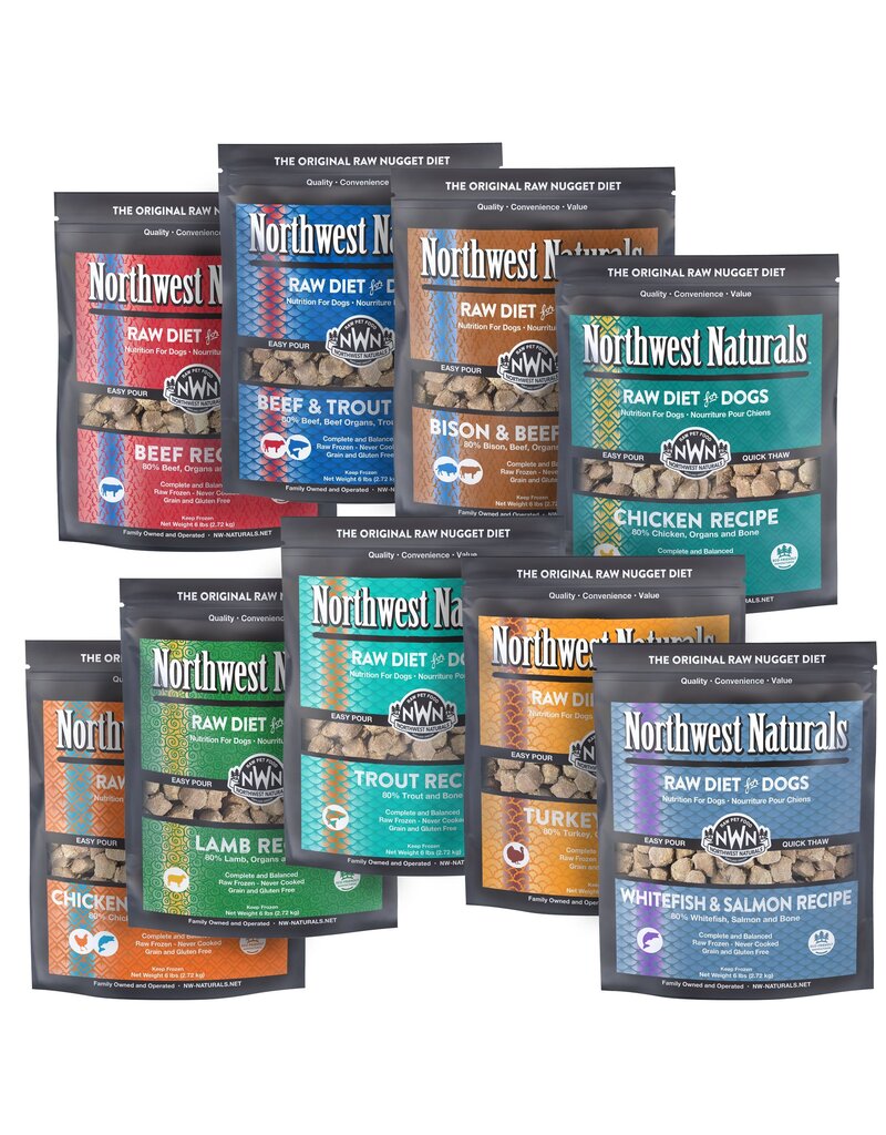 Northwest Naturals Northwest Naturals Frozen Dog Food Beef 6 lb CASE (*Frozen Products for Local Delivery or In-Store Pickup Only. *)