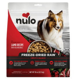 Nulo Nulo Freeze Dried Dog Food | Lamb & Raspberries Recipe 18 oz