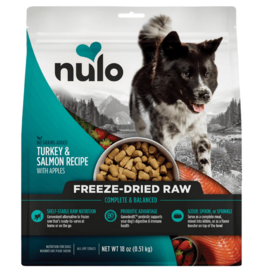 Nulo Nulo Freeze Dried Dog Food | Turkey & Salmon Recipe 18 oz