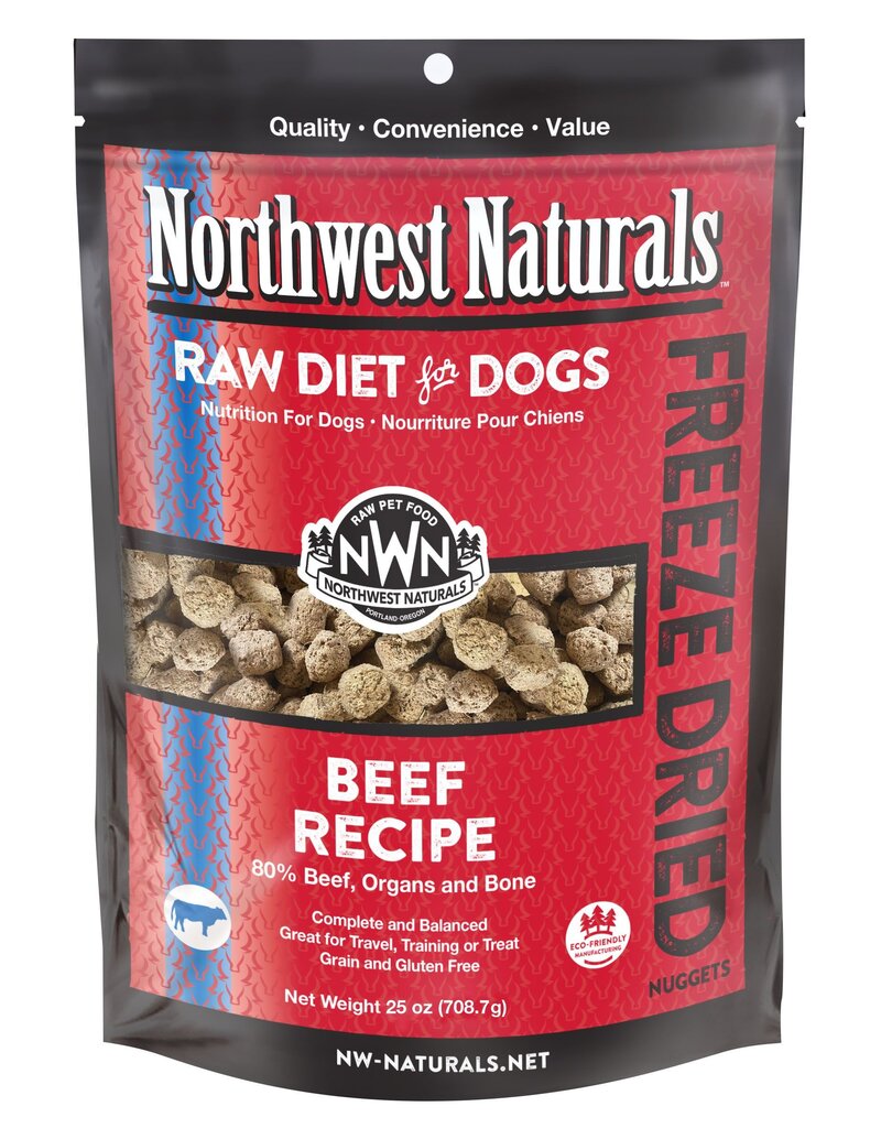 Northwest Naturals Northwest Naturals Freeze Dried Dog Nuggets | Beef 25 oz