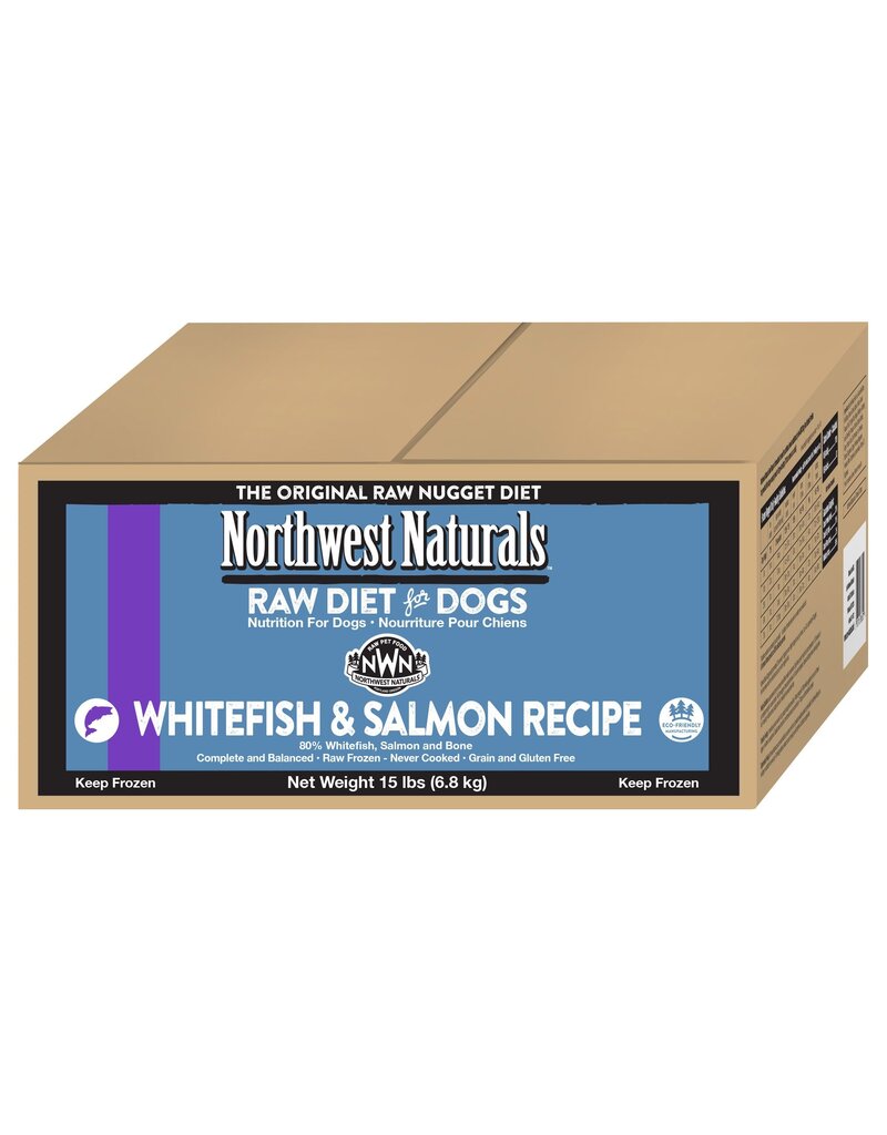 Northwest Naturals Northwest Naturals Frozen Dog Food Whitefish & Salmon 15 lb (*Frozen Products for Local Delivery or In-Store Pickup Only. *)