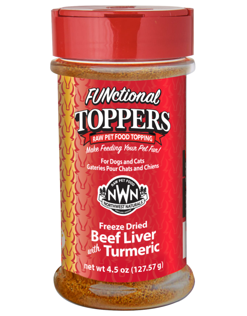 Northwest Naturals Northwest Naturals FUNctional Topper | Beef Liver with Turmeric 4.5 oz