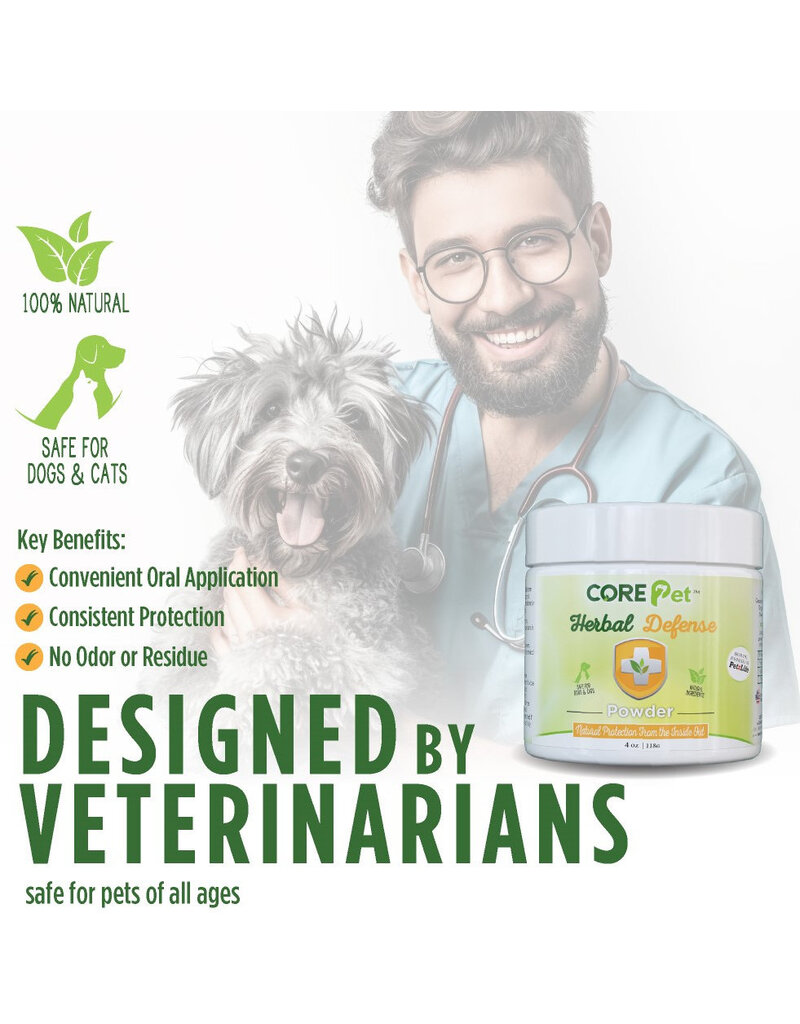 Adore Pet Solutions | Herbal Defense Powder for Dogs & Cats 4 oz