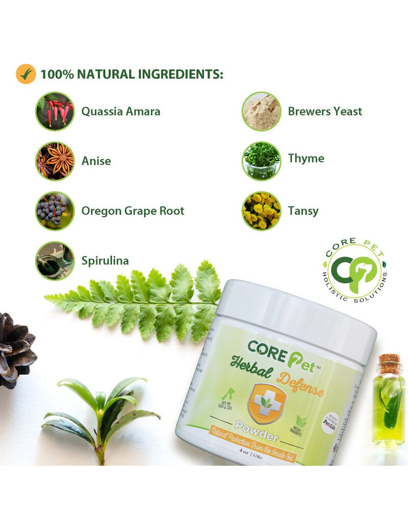 Adore Pet Solutions | Herbal Defense Powder for Dogs & Cats 4 oz