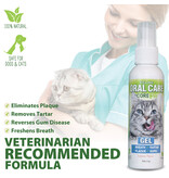 Adore Pet Solutions | Complete Oral Care Gel for Cats Salmon 4 oz