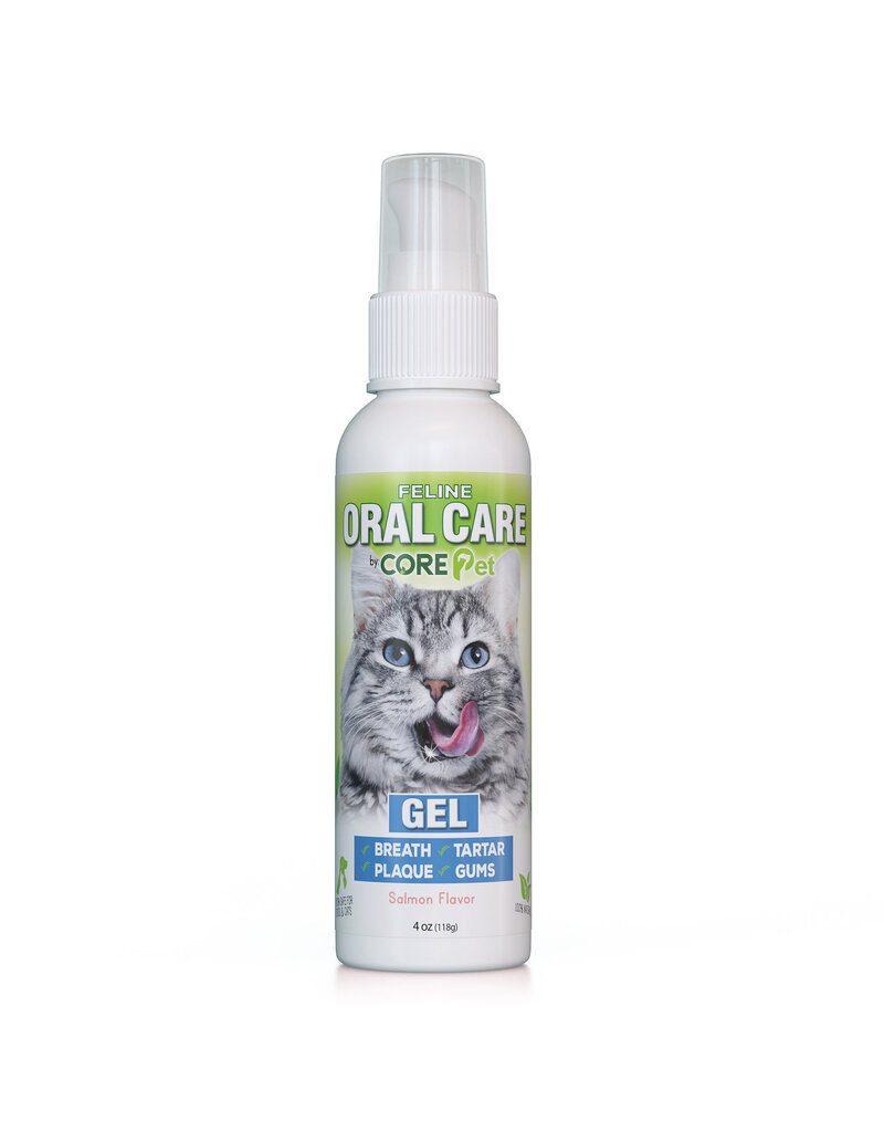 Adore Pet Solutions | Complete Oral Care Gel for Cats Salmon 4 oz