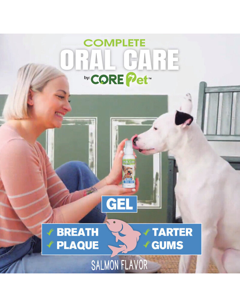 Adore Pet Solutions | Complete Oral Care Gel for Dogs Salmon 4 oz
