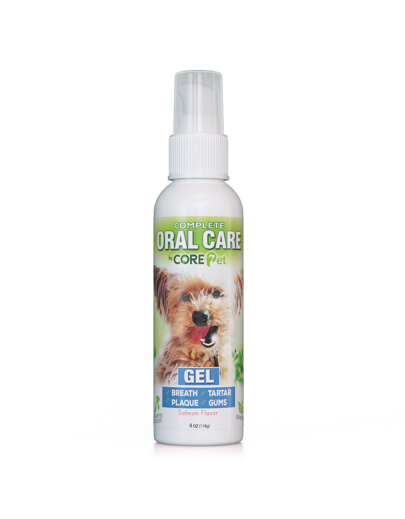 Adore Pet Solutions | Complete Oral Care Gel for Dogs Salmon 4 oz