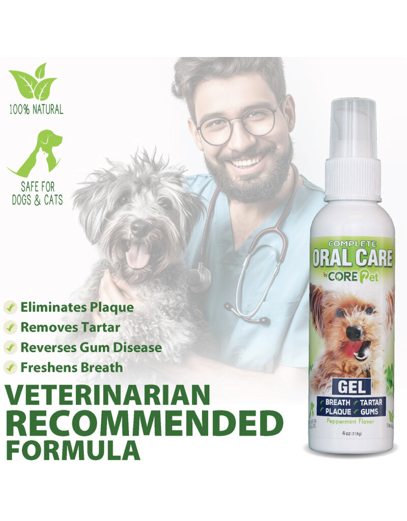 Adore Pet Solutions | Complete Oral Care Gel for Dogs Peppermint 4 oz