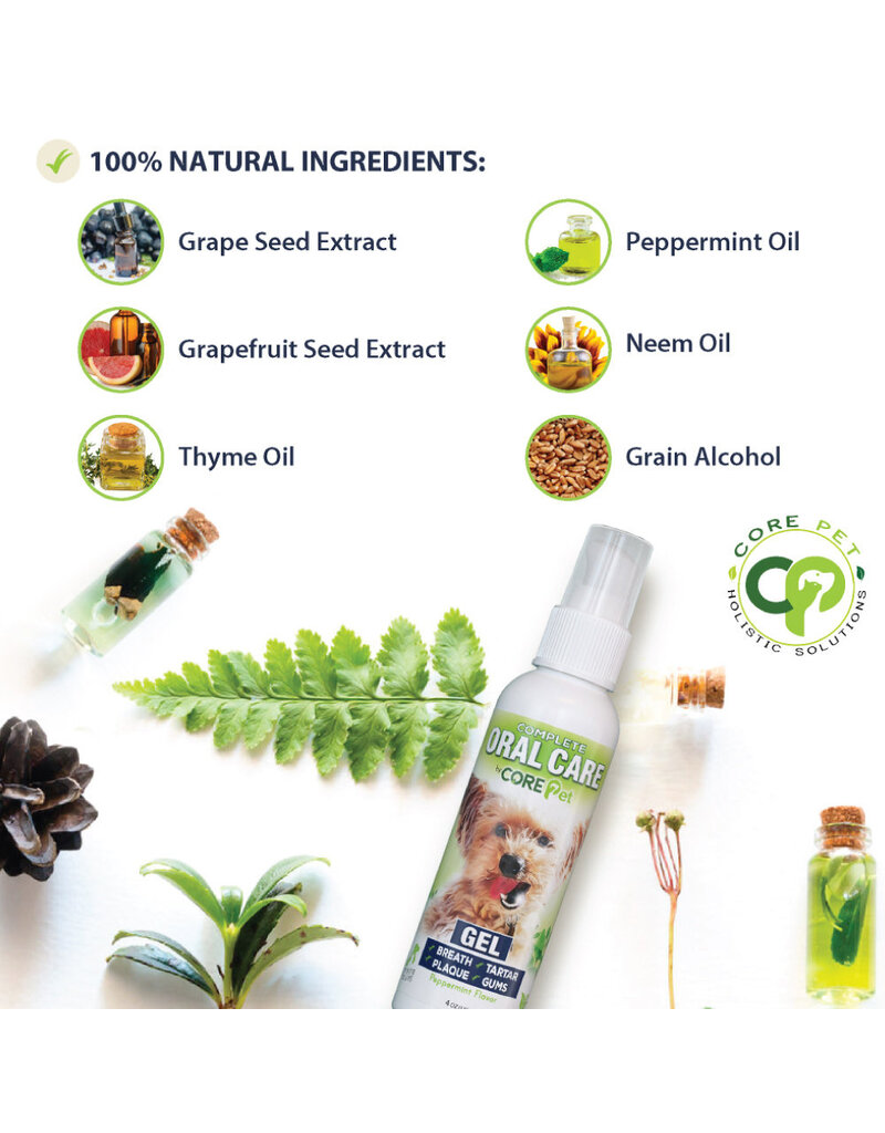Adore Pet Solutions | Complete Oral Care Gel for Dogs Peppermint 4 oz