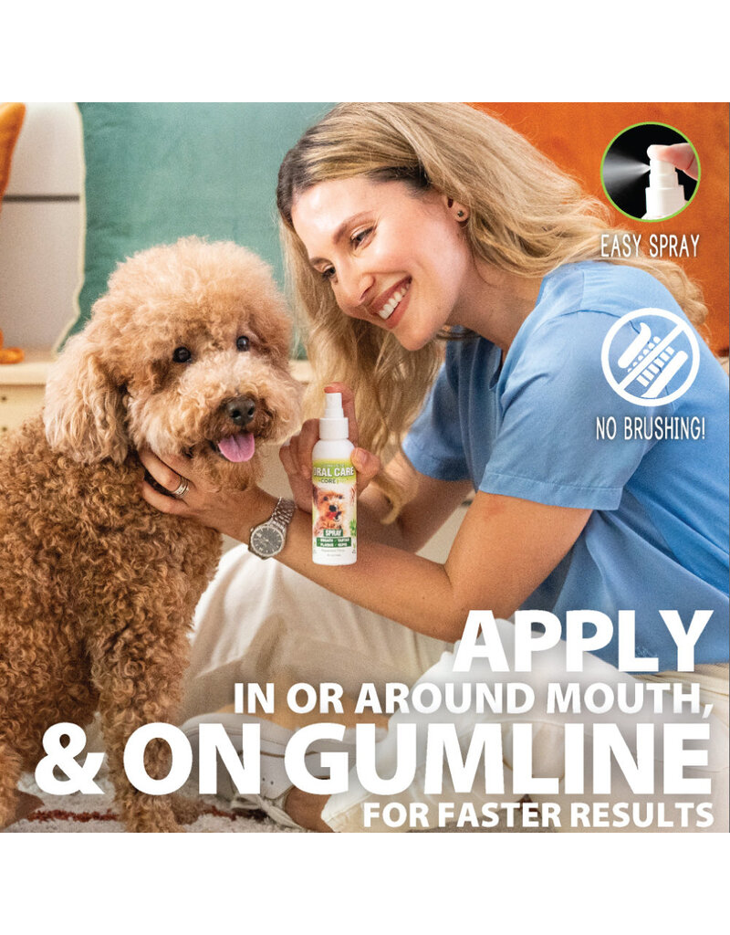 Adore Pet Solutions | Complete Oral Care Spray for Dogs Peppermint 4 oz