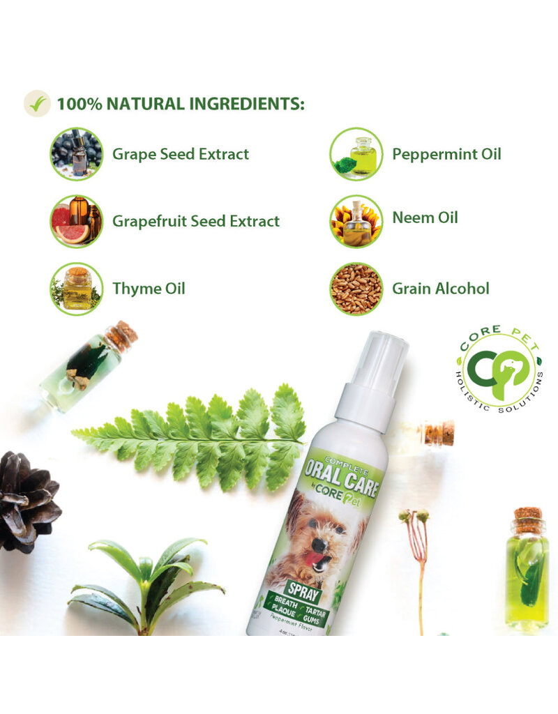 Adore Pet Solutions | Complete Oral Care Spray for Dogs Peppermint 4 oz