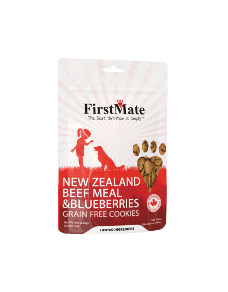 Firstmate FirstMate Dog Treats | Beef & Blueberries 8 oz