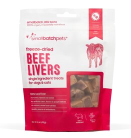 Smallbatch Pets z Smallbatch Freeze Dried Treats | Beef Liver 3.5 oz