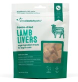 Smallbatch Pets z Smallbatch Freeze Dried Treats | Lamb Liver 3.5 oz