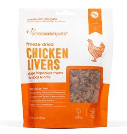 Smallbatch Pets z Smallbatch Freeze Dried Treats | Chicken Liver 3.5 oz