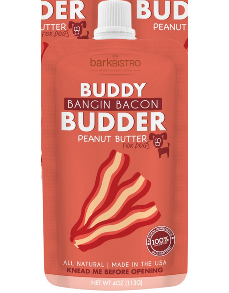Bark Bistro Bark Bistro Buddy Budder | Bangin Bacon Peanut Butter 4 oz Pouch