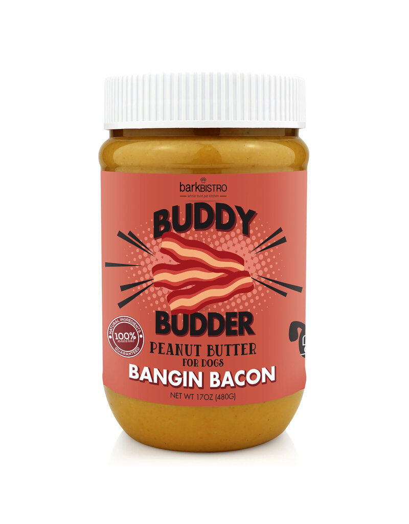 Bark Bistro Bark Bistro Buddy Budder | Bangin Bacon Peanut Butter 17 oz