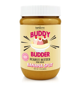 Bark Bistro Bark Bistro Buddy Budder | Banana Split Peanut Butter 17 oz