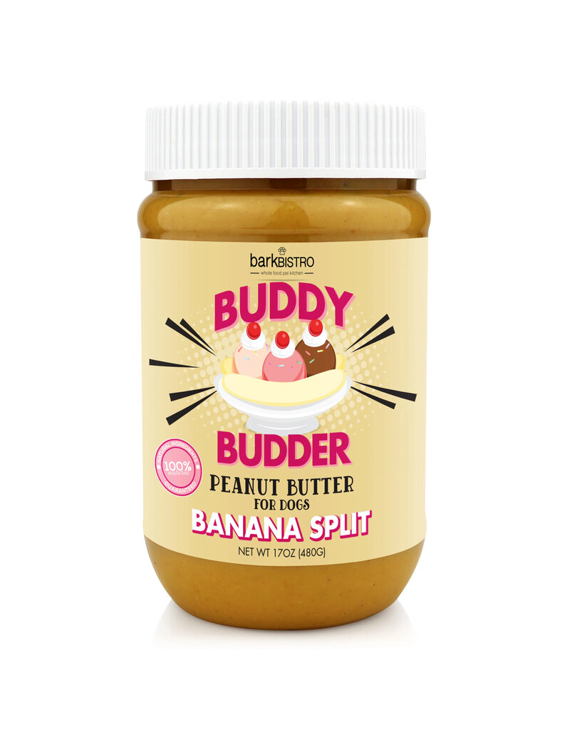 Bark Bistro Bark Bistro Buddy Budder | Banana Split Peanut Butter 17 oz