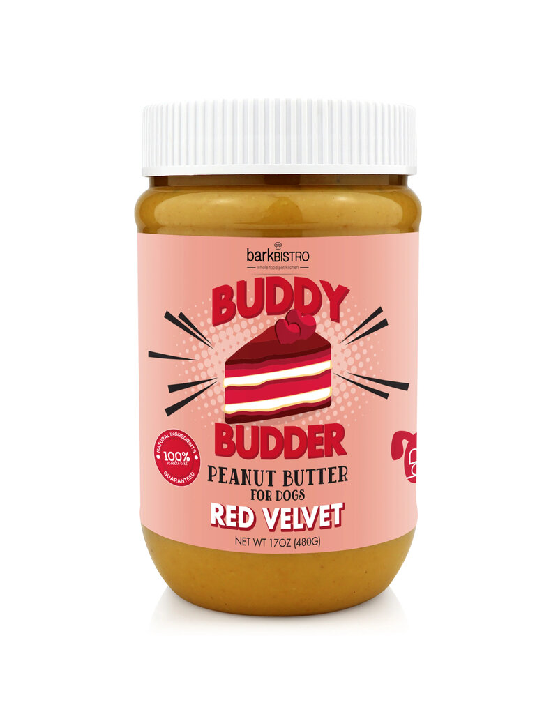 Bark Bistro Bark Bistro Buddy Budder | Red Velvet Peanut Butter 17 oz
