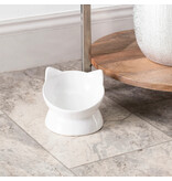 Park Life Park Life | Oscar Tilt Cat Dish White