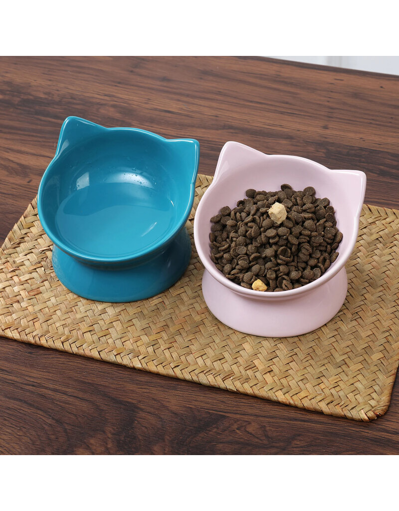 Park Life Park Life | Oscar Tilt Cat Dish White