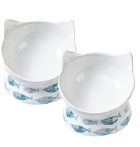 Park Life Park Life | Oscar Tilt Cat Dish Multi Color
